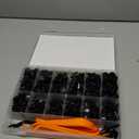 GOOACC 240PCS Bumper Retainer Clips Car Plastic Rivets Fasteners Push Retainer Kit 12 Popular Sizes Auto Push Pin Rivets Set -Door Trim Panel Fender Clips for GM Ford Toyota Honda Chrysler