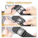 Toddler Carrier Sling for Newborn to Toddler, Ring Sling Baby Carrier 1555 lbs with Breathable & Anti-Slip Seat Cushion for Comfort, Lightweight Travel-Friendly (Light Gray)