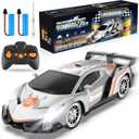 Growsland Remote Control Car RC Cars Xmas Gifts Toys for Kids 1/18 Electric Sport Racing Hobby Rc Crawler Toy Car Model Vehicle for Boys Girls Included Rechargable Batteries (Silver)