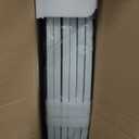 Safety 1st Easy Install Walk Thru Baby Gate for Doorway With Door, Dog Gates, Fits 29"-38", Easy Install 28" Tall, White
