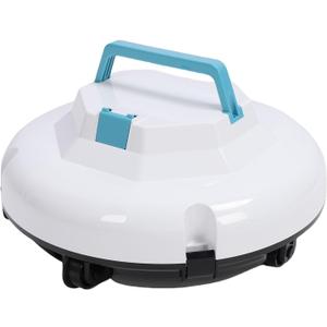 Cordless Robotic Pool Cleaner, Automatic Pool Vacuum with 120 Mins Runtime for Above & In Ground Pools up to 100 Square Meters (US Plug)