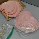 Layhit 2 Pack Easter 3 Tier Cupcake Stand Heart Shaped 3 Tiered Serving Trays for Party Plastic Tray Dessert Cupcake Stand for Tea Party Baby Shower Wedding (Pink)