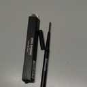 Gentlehomme - Men's 2-in-1 Eyebrow Brush & Pencil - Shape, Define & Fill In - Ultra-Thin, Long-Lasting Black - Vegan