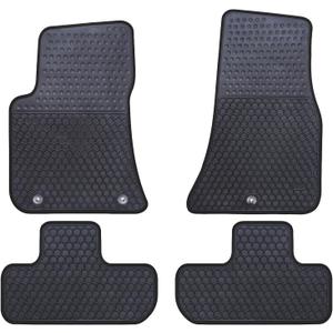 Car Floor Mats Custom Fit for Dodge Challenger RWD (Do not Fit AWD Perfectly) 2023 2022 2021 2020 2019 2018 2017 2016 2015 Odorless Rubber Heavy Duty All Weather Car Floor Liner-Black