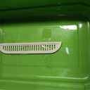Extea Large Cat Litter Box with High Sides,Cat Boxes for Indoor Cats,Cat Litter Pan for Kitty,Litter Box with Low Entry,Easy to Clean,Anti-Splashing,23.6" x15.7" x6.2" (Green)