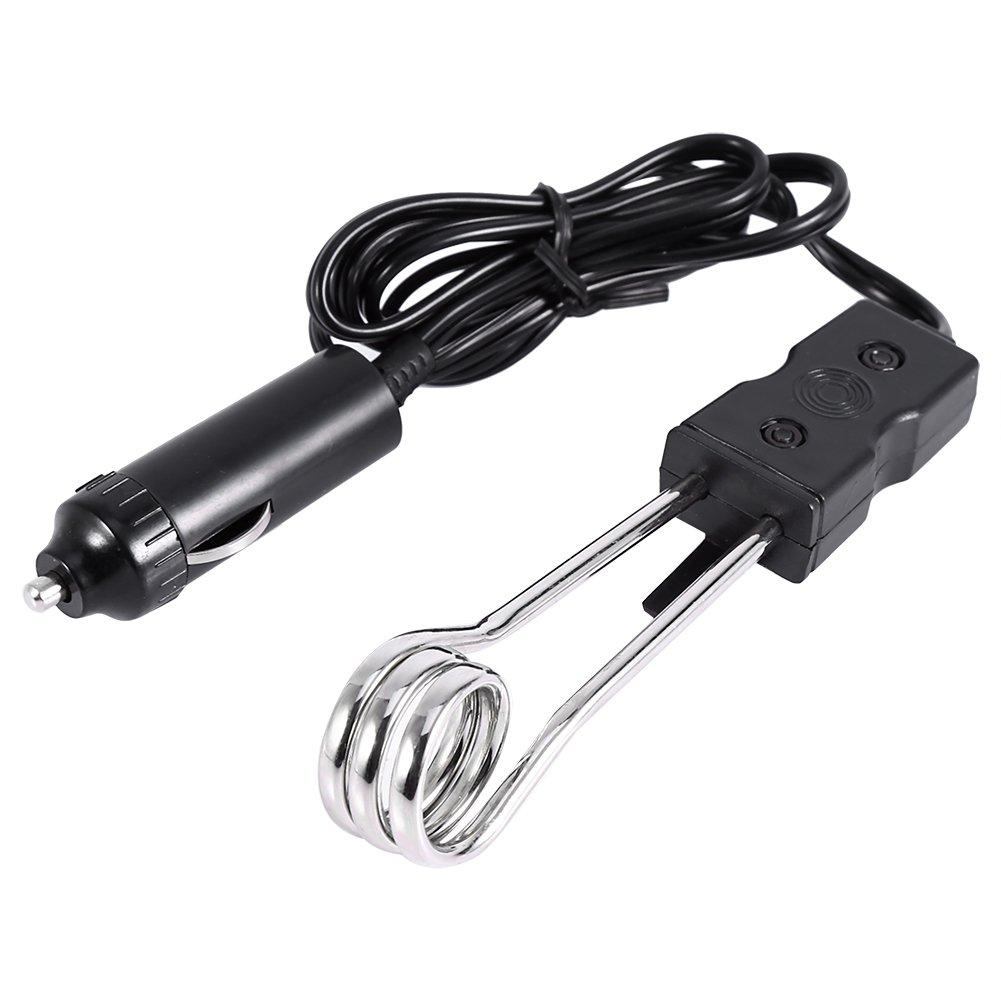 Fdit Portable 12V /24V Car Immersion Heater Car Auto Cup Mug Water Heater Kettle Tea Coffe Soup Drinks Auto Electric Heater(1#)