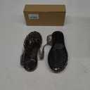 Jelly Shoes for Toddler Girls Summer Beach Retro Jellies Sandals T-Strap Slingback Little Kids Glitter White Size 28 Soft Closed Toe Princess Dress Flat