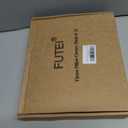 FUTEI Cream Decorative Throw Pillow Covers 18x18 Inch Set of 2,Soft Cozy Chenille Geometric Textured Cushion Case,Home Decor for Couch Bed Living Room