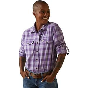 Ariat Women's Rebar Made Tough Venttek Durastretch Work Shirt XXL