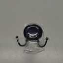 HOME SO Suction Cup Hooks for Shower, Bathroom, Kitchen, Glass Door, Mirror, Tile – Loofah, Towel, Coat, Bath Robe Hook Holder for Hanging up to 15 lbs – Rustproof Chrome Stainless Steel (1-Pack)