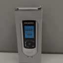 EMVANV Paint Thickness Gauge, Digital Meter Probe Paint Thickness Gauge Zero Calibration Digital Display Car Coating LCD(White)