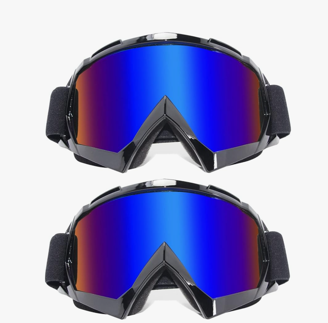 Dirt Bike Goggles ATV Motocross Motorcycle MX Off Road for Men Women Adult Youth Riding Racing