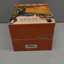 Outdoor Patio Heater, 1500W Outdoor Heaters for Patio Overheat Protection, 3S Fast Heating, Garage Heaters with Long Cord for Greenhouse, Patios, Outdoor Use (Yellow)