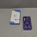 Lokyoo for Samsung Galaxy S23 Case, [Compatible with Magsafe] [Invisible Built in Stand & Ring Holder] MIL-Grade, Dual Layer Shockproof Full Protective Case for Galaxy S23-Purple