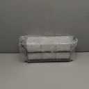 NelyBet Utensil Holder Silverware Caddy for Party Countertop, 3pcs Bins Set Silverware Caddy Organizer Holders for Spoon and Fork, White and Black