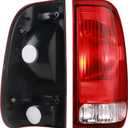 Boine Right Passenger Side Tail Light Compatible With 1997-2003 Ford F150 1999-2007 F250 F350 F450 F550 Super Duty Rear Light Brake Lamps (Right Passenger Side)