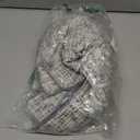 a moment Grey Reversible Pillow Covers 2 Pack - Farmhouse Chenille Throw Pillows, Neutral Textured Decorative Throw Pillow Covers with Border for Couch Sofa Bed (20x20 Inch, No Insert)