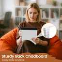 Legal Pads 8.5 X11, Narrow Ruled Notepads, 6 Pack, 50 Sheet/Pad, White Legal Pads, Tear Off Notepad, Perforated Writing Pad, Notebook Paper College Ruled, Notepads for Office Home School, Notepad