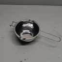 Stainless Steel Double Boiler Pot with 600ML for Melting Chocolate, Candy and Candle Making (18/8 Steel, Universal Insert)
