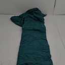 Puffy Blanket for Cold Weather - Down Camping Blanket with Sustainable Insulation, Lightweight & Warm Outdoor Camping Quilt, Water-Resistant, Compact & Packable (Maritime)