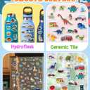 Benresive Reusable Sticker Books for Toddlers, 3 Sets Travel Stickers for Kids, Toddler Sticker Book, Crafts Activities for Toddlers, 3 and Up Birthday Gifts Travel Toys