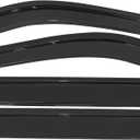 Window Visor Compatible with 2011-2019 Ford Explorer, Acrylic Smoke Tinted 4PCS Sun Rain Shade Guard Wind Vent Air Deflector by IKON MOTORSPORTS, 2012 2013 2014 2015 2016 2017