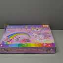Art Supplies, Art Kits Arts and Crafts for Kids Age 4-6 6-8 8-12 with Trifold Easel,Includes Sketch Pads,Oil Pastels,Crayons,Colored Pencils,Drawing Set for 3-12 Year Olds Girls Boys (Unicon-Pink)