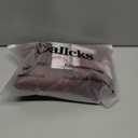 Sallcks Womens Deep Red Long Curly Wavy Wig Burgundy Natural Looking Cosplay Costume Halloween Synthetic Wig