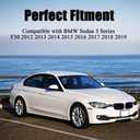 Rear Spoiler Wing for BMW F30 3 Series 330i 320i 328i 335i 340i 2012-2019 MP Style Trunk Spoiler Lip Glossy Black