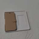 OCASE Compatible with iPhone 15 Wallet Case, PU Leather Flip Folio Case with Card Holders RFID Blocking Kickstand [Shockproof TPU Inner Shell] Phone Cover 6.1 Inch 2023, Litchi Apricot