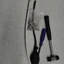 CYGOODS Car Auto Car Dent Removal Fender Damage Repair Puller Lifter Big Curved Rod Crowbar Tools Hook Rods Kit