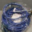 50FT Heated Water Hose for RV, Heated Drinking Water Hose with Thermostat, Lead and BPA Free,1/2" Inner Diameter, Temperatures Down to -40F Self-Regulating, Blue Appearance