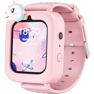 Treewant Smart Watch for Kids, Kids Smart Watches Girls, Digital Watch Preschool Toddler Girl Toys Birthday Gift for Girl 3 4 5 6 7 8 9 10 11 12 Years Old