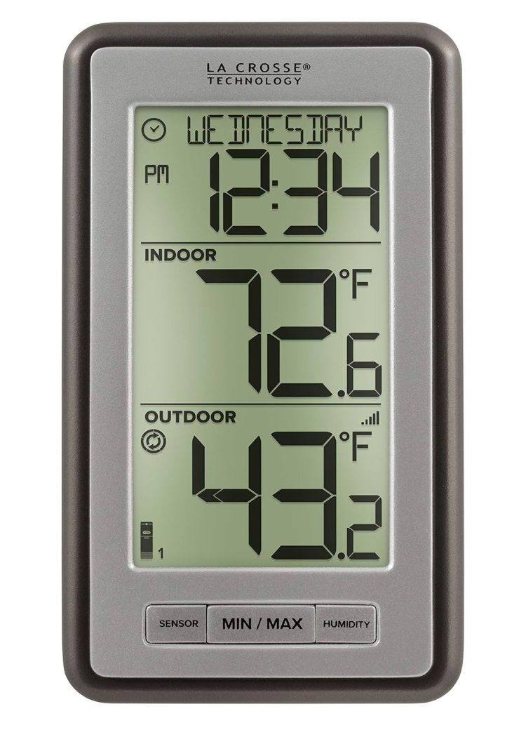 LA CROSSE TECHNOLOGY WIRELESS THERMOSTAT