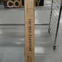 JEAREY 6.5x10 ft Rectangular Patio Umbrellas Outdoor Market Umbrella with Push Button Tilt and Crank, Rectangle Table Umbrella 6 Sturdy Ribs UV Protection for Pool Garden Backyard Deck, Aqua Sky