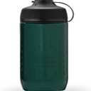 Polar Bottle Session Muck Mountain Bike Water Bottle - BPA Free, Cycling & Sports Squeeze Bottle with Dust Cover (Forest Green)
