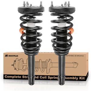 MOSTPLUS 172281 Front Complete Struts Shock Absorbers Compatible for Hyundai Azera 2006-2011 Hyundai Sonata 2006-2010