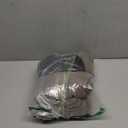 Inflatable Travel Foot Rest Pillow, Kids Airplane Bed, Adjustable Height Leg Pillow, Make a Flat Bed for Toddler, Fits for Airplane, Car（Grey, 2 Pack）