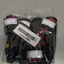 Dog Shoes for Large Dogs, 360Anti Slip Medium Dog Boots & Paw Protectors Winter Snowy, Waterproof 4Pcs Dog Booties with Reflective Strips (Size 2: 1.77''x2.3''(W*L), Red)