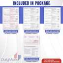 1099 NEC Forms 2025 4 Part Tax Forms Kit of Laser Forms, Compatible with QuickBooks and Accounting, 25 Pack, Software and Envelopes NOT Included, Made in The USA