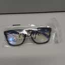 2SeeLife Oversized Blue Light TR-90 Reading Glasses for Men  Medium Fit, Sturdy Frame, Spring Hinges, Premium Readers, Black, +2.25