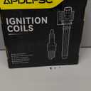 Set of 6 Ignition Coil Pack and Spark Plugs Fits for 2008 2009 2010 2011 2012 2013 BMW 128i 325xi 328i 328xi 330i 330xi 525xi 528i xDrive 530i 530xi X3 X5 Z4 Replaces UF592 C1638