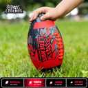 Street Legends Youth Football, Graffiti Printed Composite Leather Size 8 Football- Includes Pump, Made for Training, Practicing, & Recreational Play