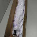 5 ft. Unlit Slim Pencil Artificial Christmas Tree with Metal Stand White