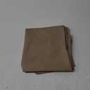 sancua Round Tablecloth - 60 Inch - Water Resistant Spill Proof Washable Polyester Table Cloth Decorative Fabric Table Cover for Dining Tables, Buffet Parties and Camping, Taupe