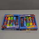 Sunny Days Entertainment Hot Wheels Jumbo Chalk Holders | 5 Chalk Sticks with Holders for Kids | Sidewalk Chalk for Toddlers, 2 Pack