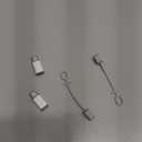 2 Pack Lightning to USB C Adapter for iPhone 15/16/17 Pro/17 Pro Max,for iPhone 17/16 Charger,17/16 Accessories,Fast Charging & Data Transfer,USB C Charger Connector Cable,Not for Audio/OTG