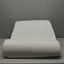 Sasttie Wedge Pillow Set for After Surgery, Adjustable Bed Wedge Pillow Headboard with Orthopedic Memory Foam Neck Cushion  for Acid Reflux, Sleeping, Neck & Back Support, White and Dark Grey (22*22*12inch)