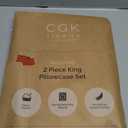 King Pillow Cases Set of 2 - Ultra Soft Hotel Quality Pillowcase Covers - Comfy, Cozy & Wrinkle Free - Shrinkage, Stain & Fade Resistant - Machine Washable Pillow Protectors - 2 Piece Set - Terracotta