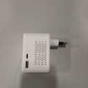 220V to 110V Voltage Conversion Plug Adapter for Traveling from USA to Europe with 2 USB and 2 USBC Ports PD 20 W, 2 AC Outlets International Power Adapter